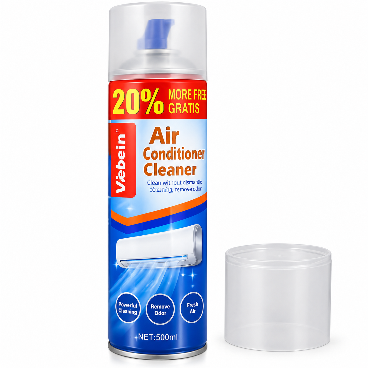 Air Conditioner Cleaner Spray – 500 ml | AC Coil, Filter & Vent Cleaning Solution