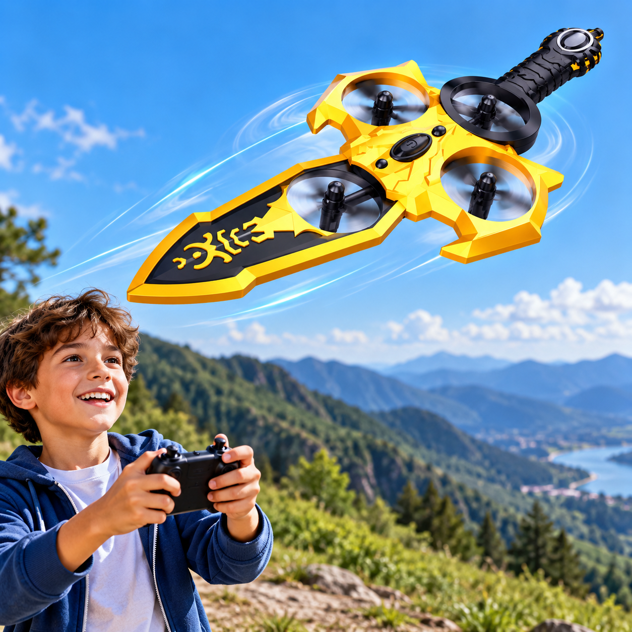 Flying Sword Drone Adventure