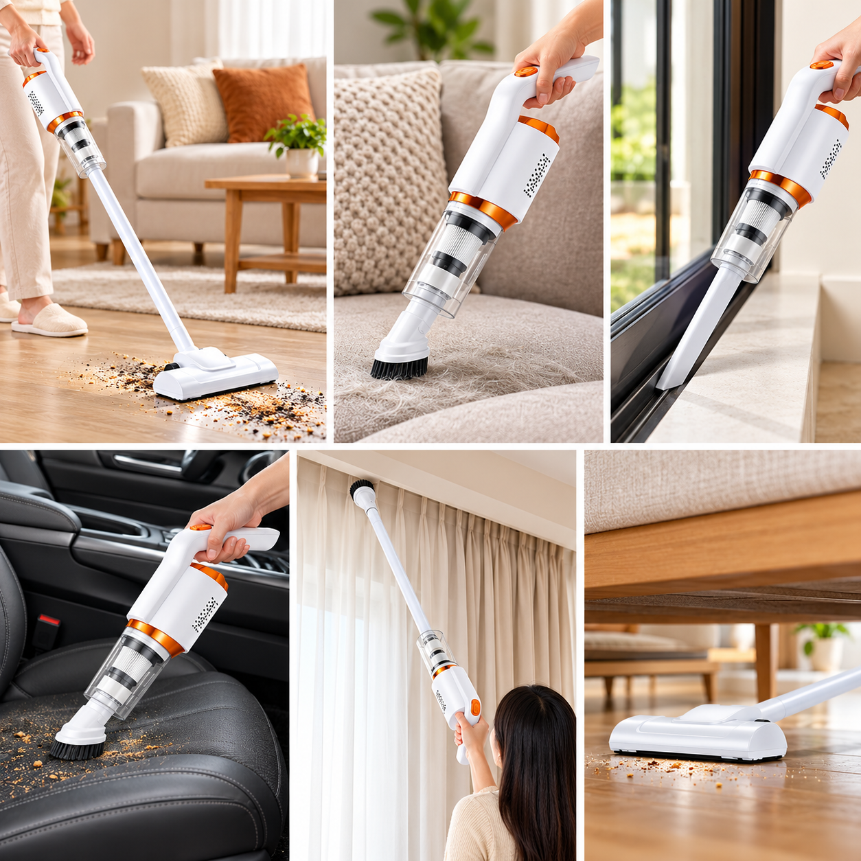 Versatile Cordless Vacuum Showcase