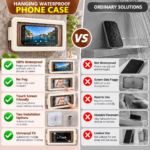 Waterproof Hanging Phone Case Set