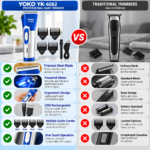 YOKO YK-6062 Trimmer Set