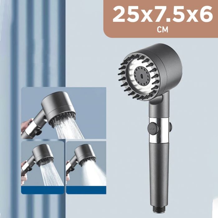 Multi-functional High Pressure Shower Head
